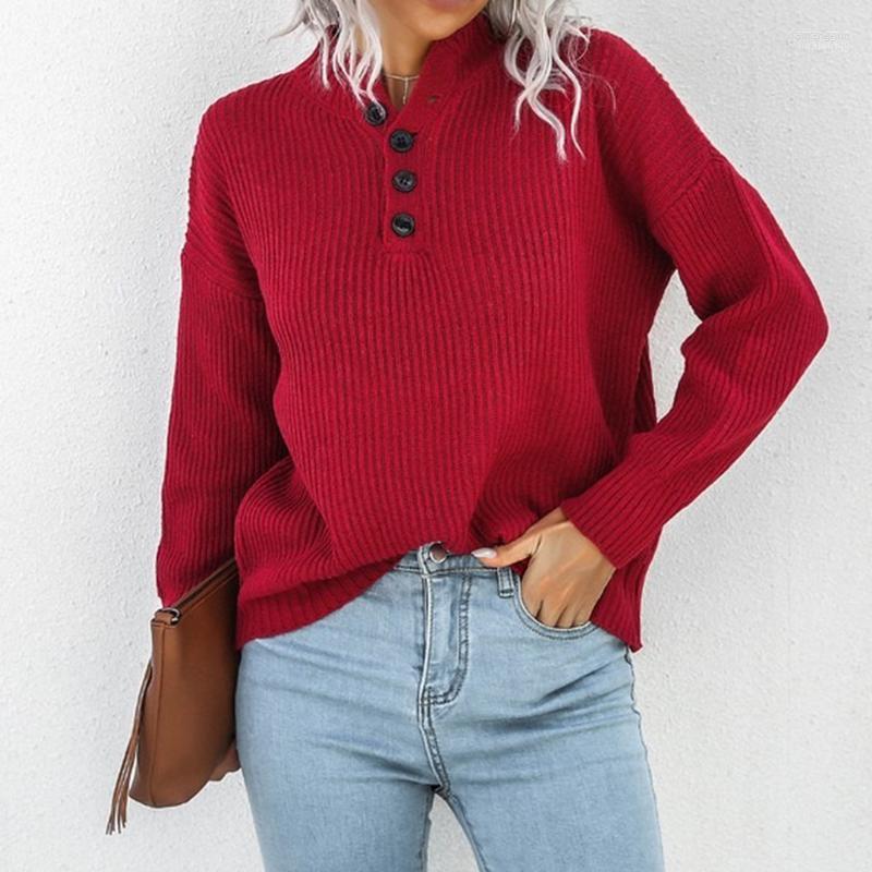Women's Sweaters Women's Knitted Sweater Women Pullpvers 2023 Autumn And Winter Pullovers Fashion Casual Personality Button Knit Top, Red
Women's Sweaters Women's Knitted Sweater Women Pullpvers 2023 Autumn And Winter Pullovers Fashion Casual Personality Button Knit Top, Red