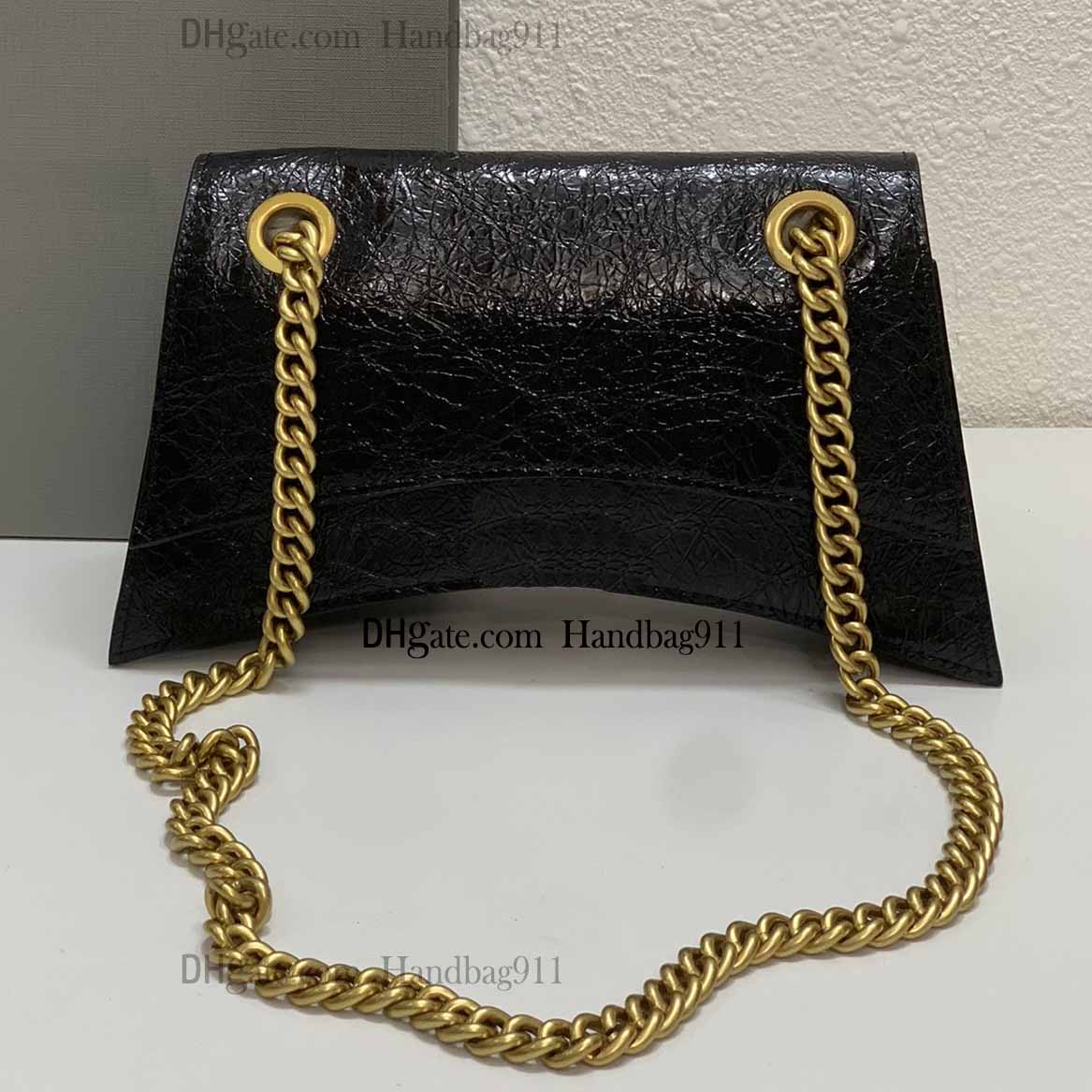 Designer Chain Bag Women Shoulder Bags Woman Cowhide Handbag Lady Crossbody Purse Fashion Simple Design Early Totes Womens Crush Bag, Black
Designer Chain Bag Women Shoulder Bags Woman Cowhide Handbag Lady Crossbody Purse Fashion Simple Design Early Totes Womens Crush Bag, Black