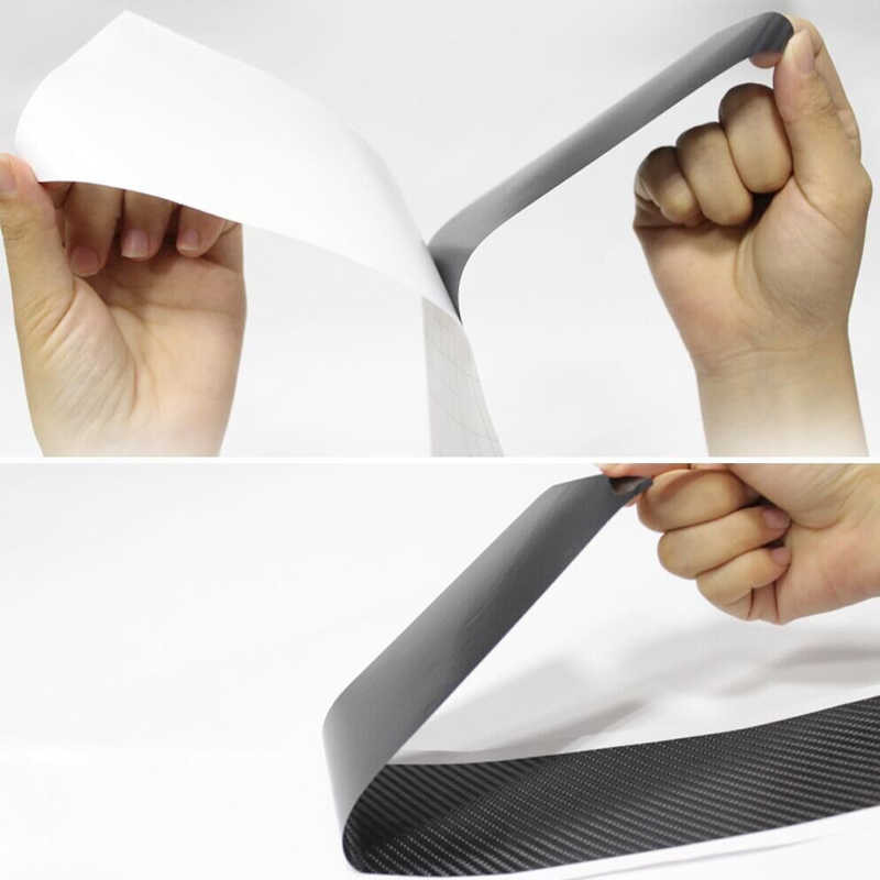 4Pcs Carbon Fiber Car Door Sill Scuff Anti Scratch Sticker for Nissan NOTE E11 E12 Accessories