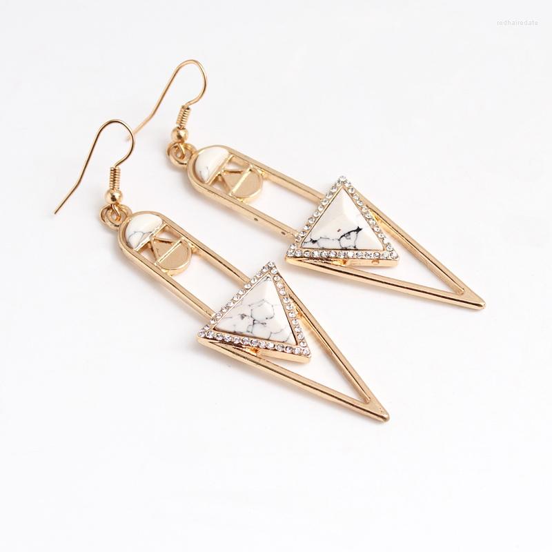 Dangle Earrings Fashion Triangle Eardrop With Red White Blue Pine Stone Drop Ear Studs
Dangle Earrings Fashion Triangle Eardrop With Red White Blue Pine Stone Drop Ear Studs