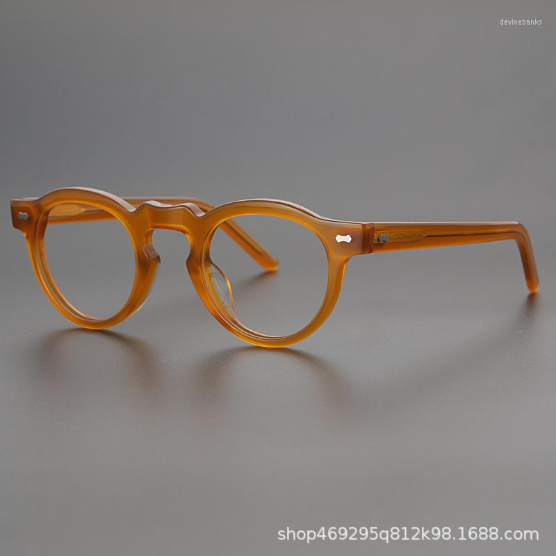 Sunglasses Frames Top Quality Acetate Glasses Frame Men Designer Brand Handmade Optical Eyewear Myopia Reading Women Prescription Eyeglasses
Sunglasses Frames Top Quality Acetate Glasses Frame Men Designer Brand Handmade Optical Eyewear Myopia Reading Women Prescription Eyeglasses