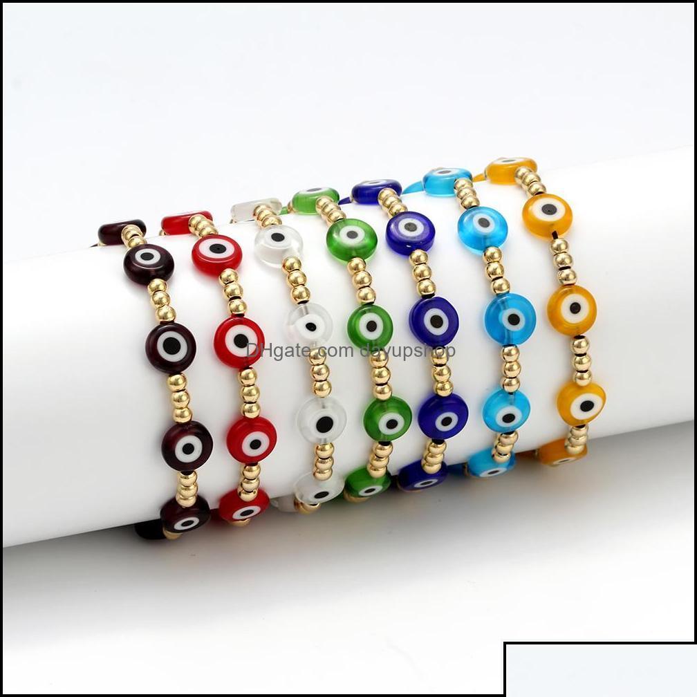 Charm Bracelets Charm Bracelets Jewelry Turkish Evil Eye Bracelet Women Summer Pseras Mujer Moda Mticolor Stackable Ro Dhzek Drop De Otbs0
Charm Bracelets Charm Bracelets Jewelry Turkish Evil Eye Bracelet Women Summer Pseras Mujer Moda Mticolor Stackable Ro Dhzek Drop De Otbs0