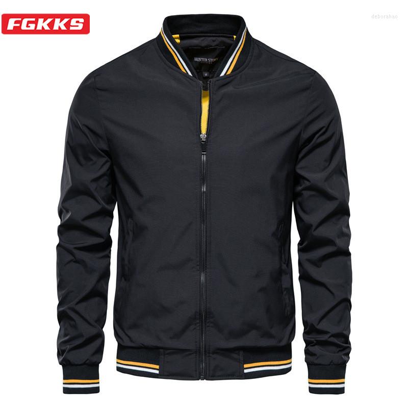 Men's Jackets FGKKS Solid Color Bomber Jacket Men Casual Slim Fit Baseball Mens Autumn Fashion High Quality For, Navy
Men's Jackets FGKKS Solid Color Bomber Jacket Men Casual Slim Fit Baseball Mens Autumn Fashion High Quality For, Navy