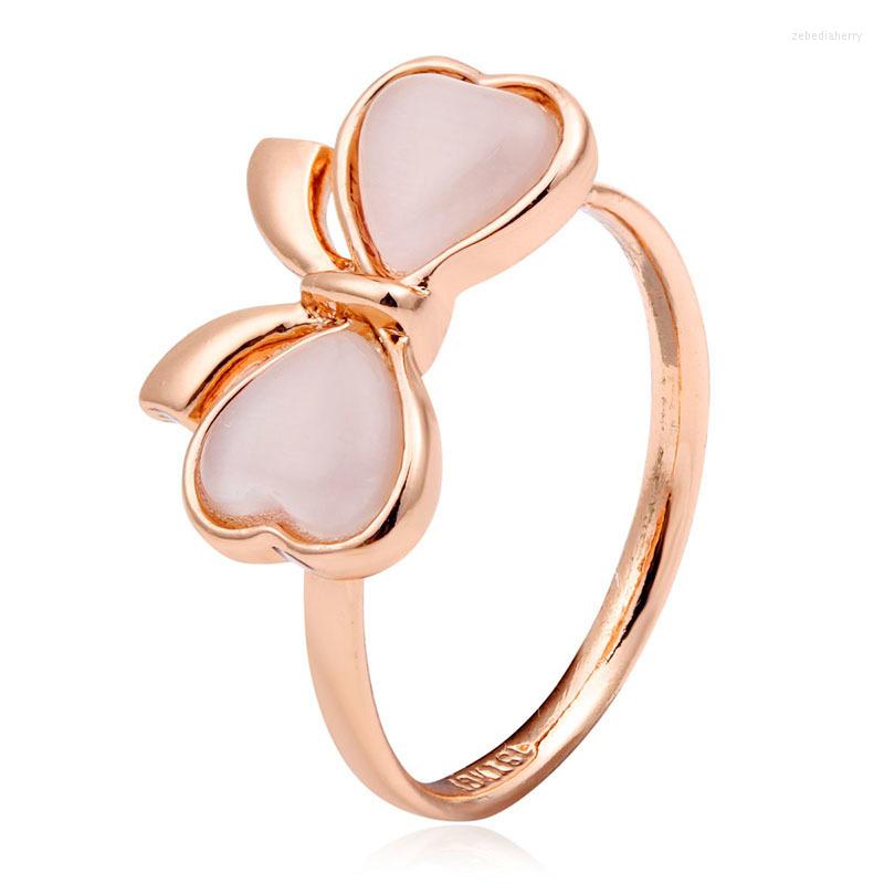 Wedding Rings Cute Pink Heart Cat's Eye Stones Bowknote Rose Gold Color Ring For Women Girls Finger Jewelry Bague Femme Anel Anillos
Wedding Rings Cute Pink Heart Cat's Eye Stones Bowknote Rose Gold Color Ring For Women Girls Finger Jewelry Bague Femme Anel Anillos