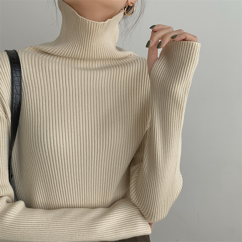 3182 winter fashion sense design women sweater 3 colors simple underweardaily wear knit high neck turtleneck pullover loose top, Beige
3182 winter fashion sense design women sweater 3 colors simple underweardaily wear knit high neck turtleneck pullover loose top, Beige
