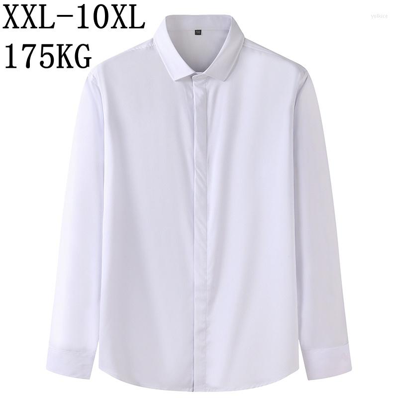 Men's Dress Shirts 8XL 7XL 10XL Solid Color Formal Men's Long Sleeve Loose Shirt Men Brand Clothes Business Male Tops Camisa Hombre, Black
Men's Dress Shirts 8XL 7XL 10XL Solid Color Formal Men's Long Sleeve Loose Shirt Men Brand Clothes Business Male Tops Camisa Hombre, Black