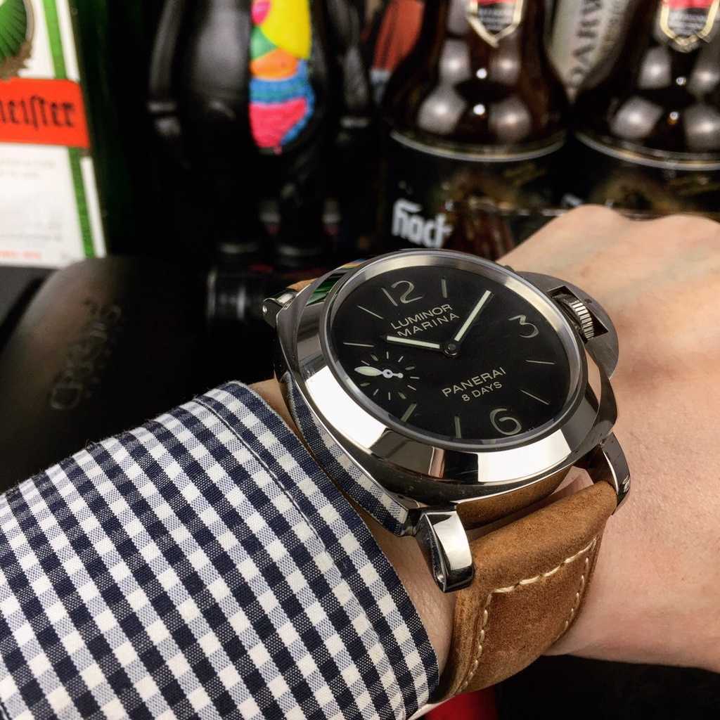 Luxury Watches For Mens Mechanical watch Paneraiss Swiss Automatic Movement Sapphire Mirror 44mm Imported Cowhide Watchband Brand Italy Spor X36F, Khaki
Luxury Watches For Mens Mechanical watch Paneraiss Swiss Automatic Movement Sapphire Mirror 44mm Imported Cowhide Watchband Brand Italy Spor X36F, Khaki