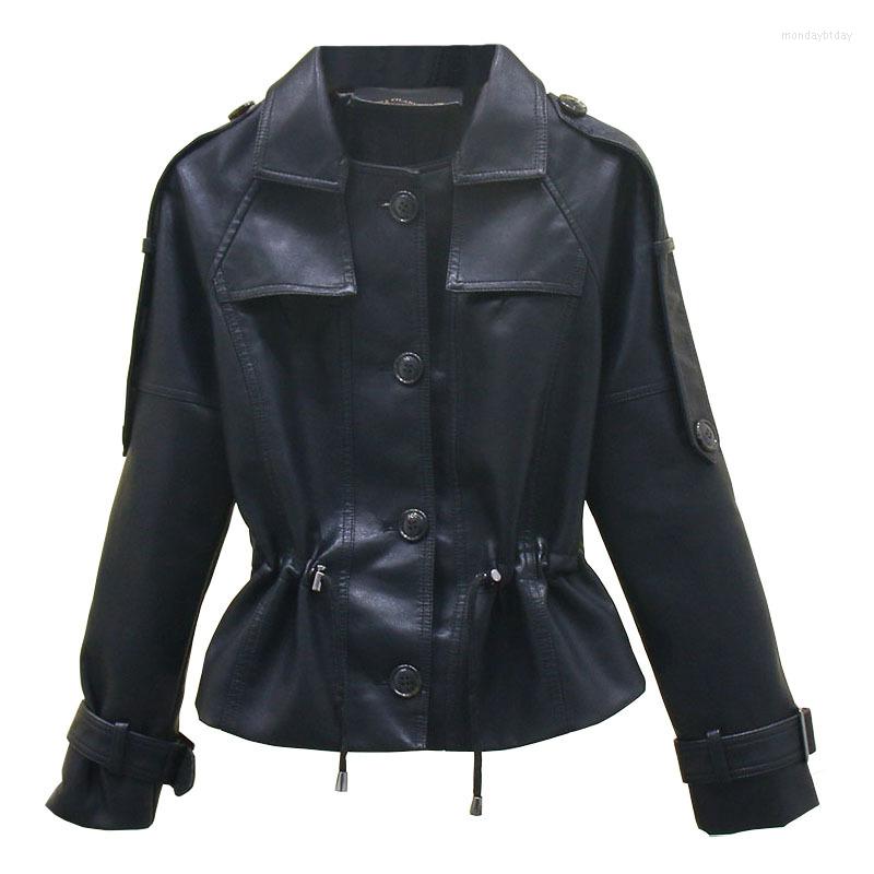 Women' Leather 2022 High Quality Pu Jacket Temperament Slim Motorcycle Spring And Autumn Trendy Coat Women, Black
Women' Leather 2022 High Quality Pu Jacket Temperament Slim Motorcycle Spring And Autumn Trendy Coat Women, Black