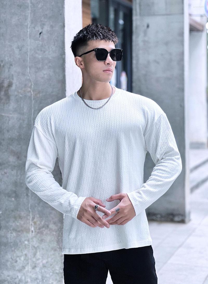 Men's Suits 7487 Mannen Casual Lange Mouw Nieuwe Mannelijke Bodybuilding Skinny Tee Shirt Top Running Sport Wollen Zweet, 7487-6
Men's Suits 7487 Mannen Casual Lange Mouw Nieuwe Mannelijke Bodybuilding Skinny Tee Shirt Top Running Sport Wollen Zweet, 7487-6