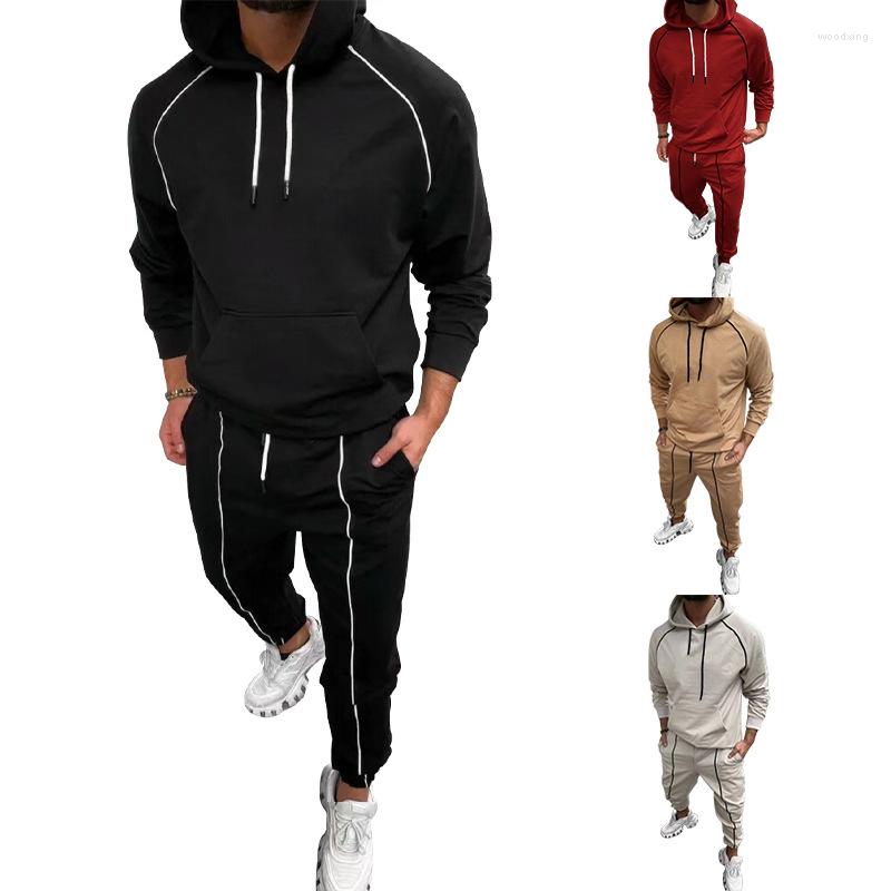 Men's Tracksuits Trendy Men's Casual Cross-border Spring And Autumn Sportswear Pullover Hooded Sweater Sports Suit Two-piece Set -3XL, Burgundy
Men's Tracksuits Trendy Men's Casual Cross-border Spring And Autumn Sportswear Pullover Hooded Sweater Sports Suit Two-piece Set -3XL, Burgundy