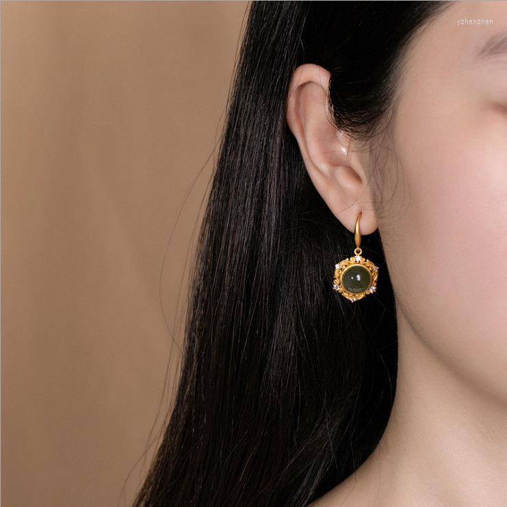 Dangle Earrings Luxury Gold Color An White Stone Drop For Female Women Anniversary Jewelry To Mom Mother Gifts
Dangle Earrings Luxury Gold Color An White Stone Drop For Female Women Anniversary Jewelry To Mom Mother Gifts