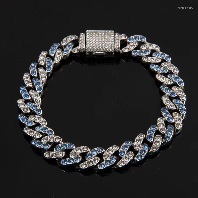 Link Bracelets Hip Hop Cuba Chain Diamond 20cm Bracelet European And American Men Women Fashion Jewelry Accessorie
Link Bracelets Hip Hop Cuba Chain Diamond 20cm Bracelet European And American Men Women Fashion Jewelry Accessorie
