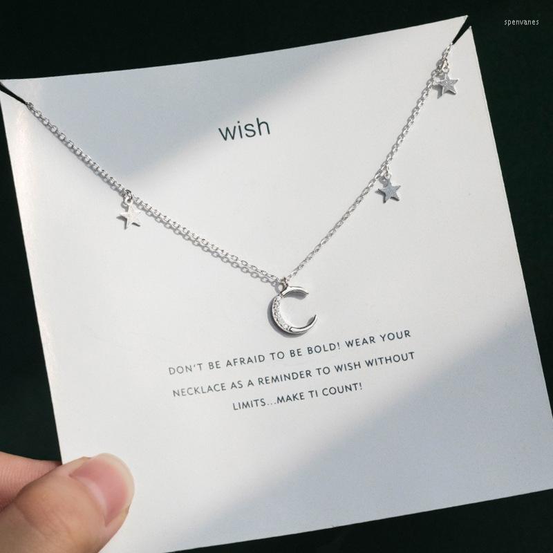 Chains Silver Color Tassel Star Moon Charm Necklace For Women Creative Chain Pendant Elegant Party Jewelry Dz508
Chains Silver Color Tassel Star Moon Charm Necklace For Women Creative Chain Pendant Elegant Party Jewelry Dz508