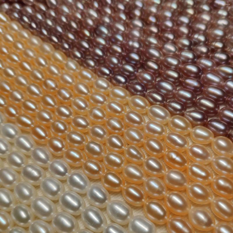 Choker 6-7mm Freshwater Pearl Necklace Rice Shaped For Women DIY Jewelry 39cm Single Strand 15.4"
Choker 6-7mm Freshwater Pearl Necklace Rice Shaped For Women DIY Jewelry 39cm Single Strand 15.4"