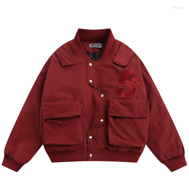 Men's Jackets 2022 Winter Unisex Vintage Patchwork Outdoor Multi-function Windbreaker Mens Harajuku Multi-pocket Thick Baseball Tops
Men's Jackets 2022 Winter Unisex Vintage Patchwork Outdoor Multi-function Windbreaker Mens Harajuku Multi-pocket Thick Baseball Tops