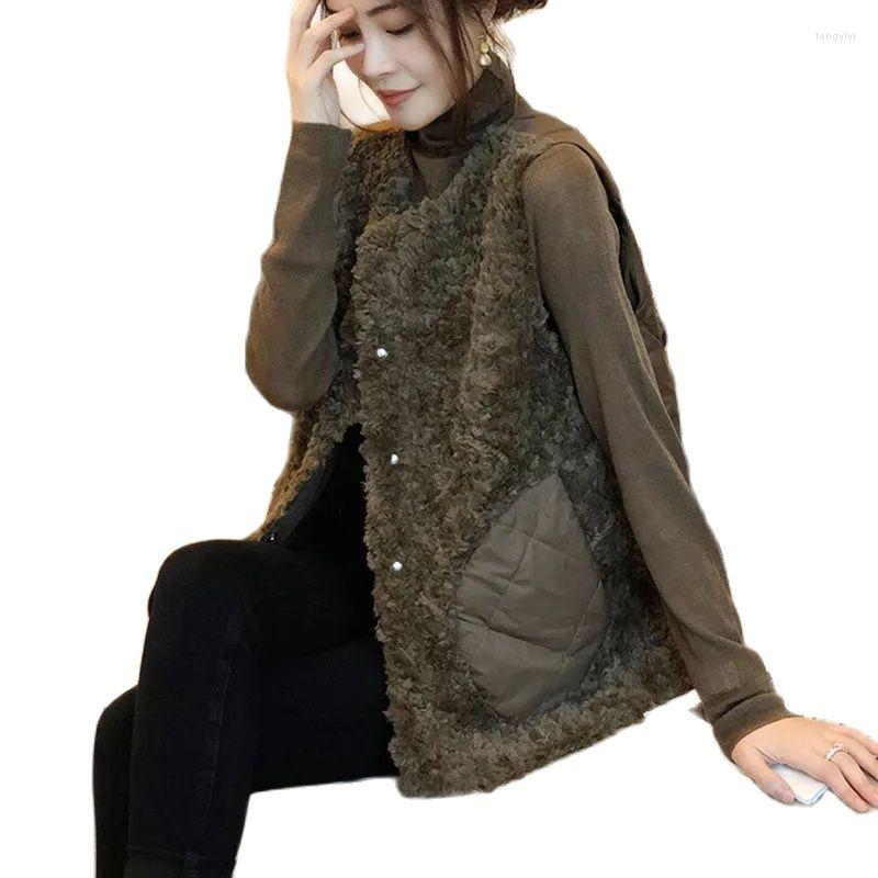 Women' Vests Vintage Autumn Splicing Waistcoat Jacket Women Loose Casual Little Guy Western Style Blouse Cardigan Europe Station A956, Brown
Women' Vests Vintage Autumn Splicing Waistcoat Jacket Women Loose Casual Little Guy Western Style Blouse Cardigan Europe Station A956, Brown