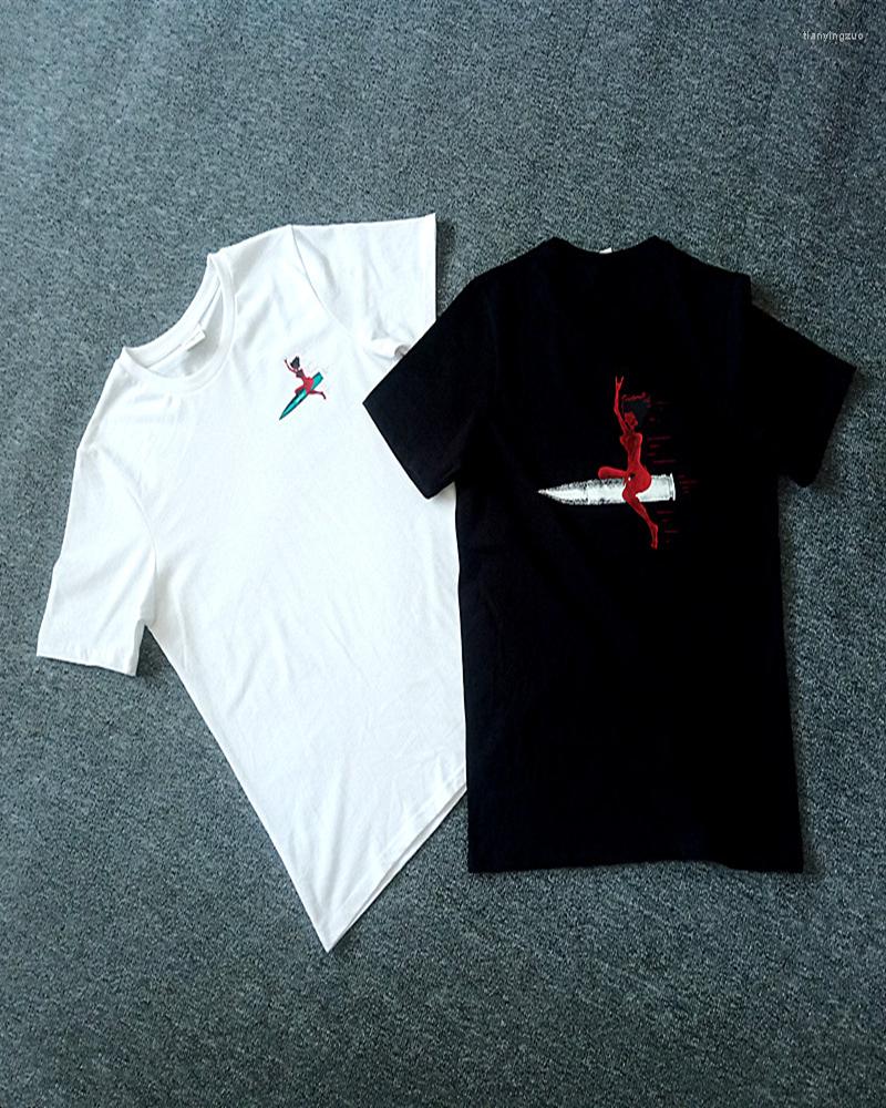 Men' T Shirts Men' Round Neck Short Sleeve Cotton Shirt Homme Nude Lady Riding No Ball Deform Hiphop Street Black White Top
Men' T Shirts Men' Round Neck Short Sleeve Cotton Shirt Homme Nude Lady Riding No Ball Deform Hiphop Street Black White Top