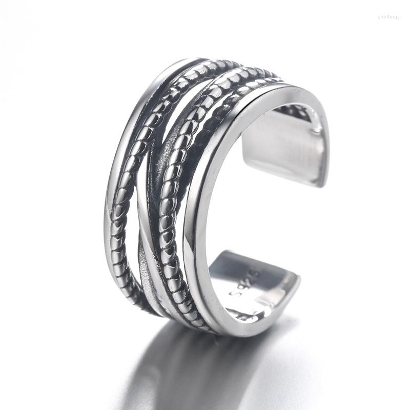 Wedding Rings Bohemian Punk Gothic Layer Lines For Women Men Retro Charm Finger Ring Gifts Wholesale Jewelry 2022
Wedding Rings Bohemian Punk Gothic Layer Lines For Women Men Retro Charm Finger Ring Gifts Wholesale Jewelry 2022