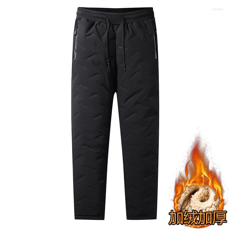 Men's Pants 2022 Type Plush Warm Sweatpants Men Loose Windproof Waterproof Casual Wear Lamb Wool Over Cotton, Bunch of foot 1
Men's Pants 2022 Type Plush Warm Sweatpants Men Loose Windproof Waterproof Casual Wear Lamb Wool Over Cotton, Bunch of foot 1