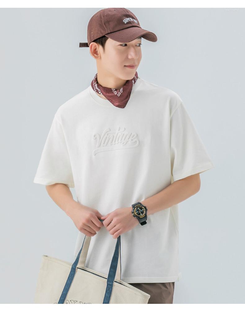 Men's T Shirts M1648 Letter Print Half Sleeve Round Neck Casual Heavy Cotton Men's Short T-Shirt, Black
Men's T Shirts M1648 Letter Print Half Sleeve Round Neck Casual Heavy Cotton Men's Short T-Shirt, Black