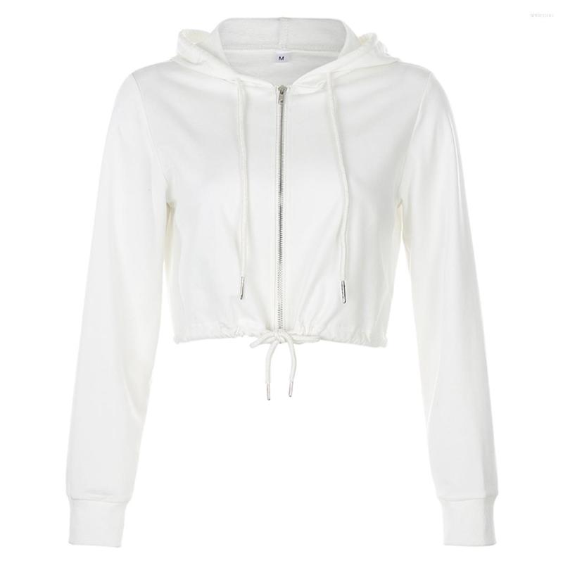 Women' Jackets 2022 Fashion Women Solid Color Cardigan Autumn Casual Style Long Sleeve Drawstring Hooded Crop Top, Black
Women' Jackets 2022 Fashion Women Solid Color Cardigan Autumn Casual Style Long Sleeve Drawstring Hooded Crop Top, Black