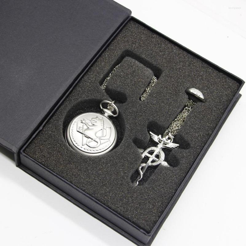 Pocket Watches Vintage Full Metal Alchemist Edward Elric Cosplay Watch Dull Polish Men's Quartz With Box TPB035, 006
Pocket Watches Vintage Full Metal Alchemist Edward Elric Cosplay Watch Dull Polish Men's Quartz With Box TPB035, 006