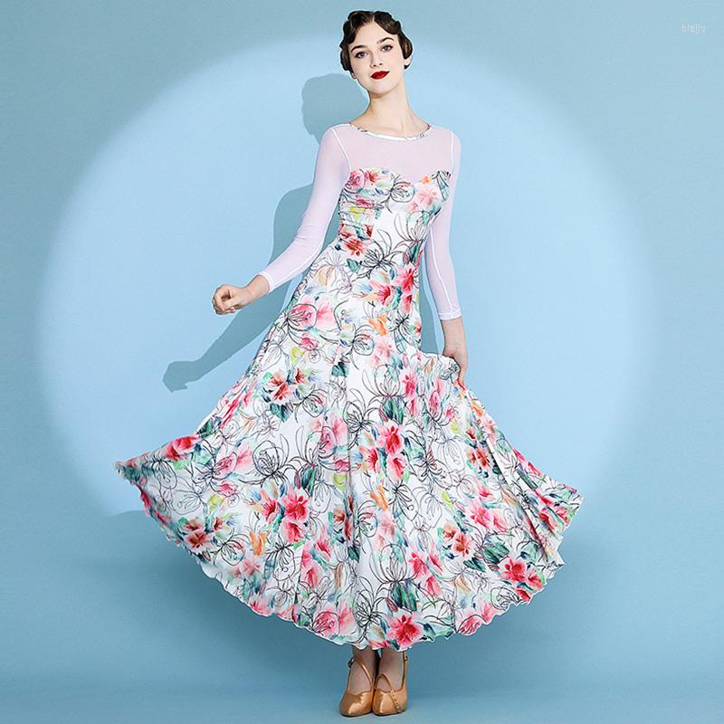 Stage Wear Modern Dance Costumes Women Ballroom Practice Dress National Standard Waltz Dancing Clothes, Blue
Stage Wear Modern Dance Costumes Women Ballroom Practice Dress National Standard Waltz Dancing Clothes, Blue