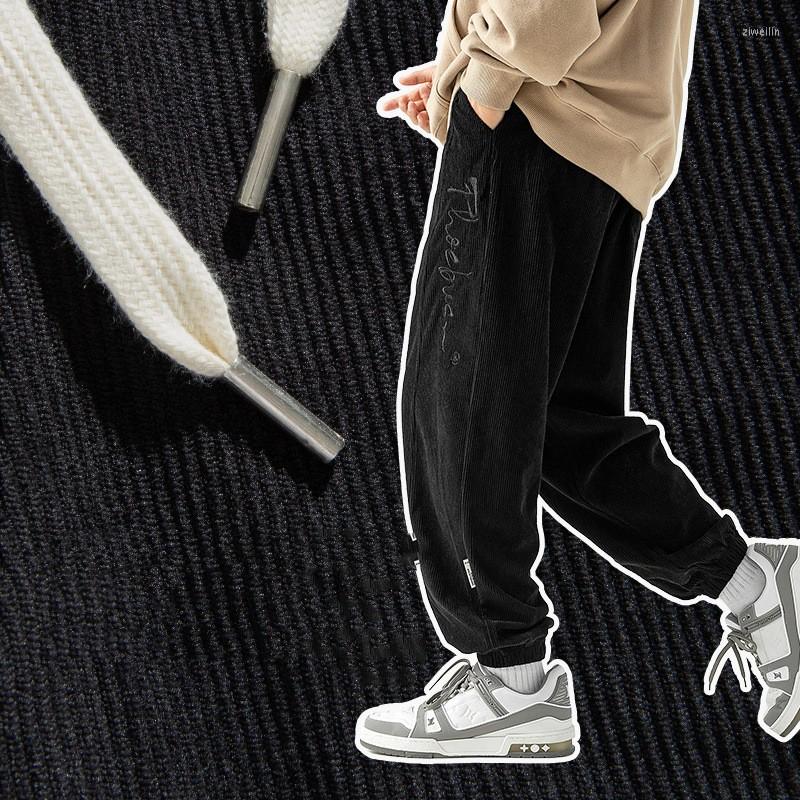 Men's Pants Men's Fall 2022 Corduroy Slacks Fashion Loose Embroidered Bunched, Black
Men's Pants Men's Fall 2022 Corduroy Slacks Fashion Loose Embroidered Bunched, Black