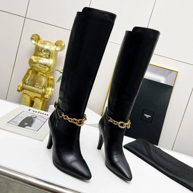 Realfine888 Boots 5A Y8156580 Le Maillon Smooth Leather Knee Thigh-High Ankle Boot for Women with Box Size 35-41, 8156580 5a_12
Realfine888 Boots 5A Y8156580 Le Maillon Smooth Leather Knee Thigh-High Ankle Boot for Women with Box Size 35-41, 8156580 5a_12