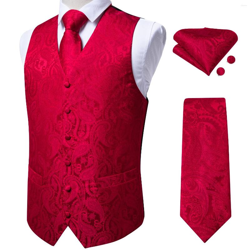 Men' Vests Men' Vest Casual Business Men Suit Red Paisley Mens Waistcoat Neck Tie Pocket Square Cufflinks Set Sleeveless Jacket, M-128
Men' Vests Men' Vest Casual Business Men Suit Red Paisley Mens Waistcoat Neck Tie Pocket Square Cufflinks Set Sleeveless Jacket, M-128