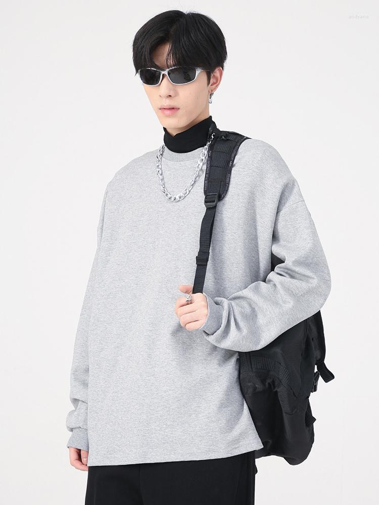 Men's Hoodies Autumn Men's Sweatshirt Korean Fashion Loose Round Neck 2023 Solid Color Long Sleeve Male Pullover Simple 2A6883, Beige
Men's Hoodies Autumn Men's Sweatshirt Korean Fashion Loose Round Neck 2023 Solid Color Long Sleeve Male Pullover Simple 2A6883, Beige