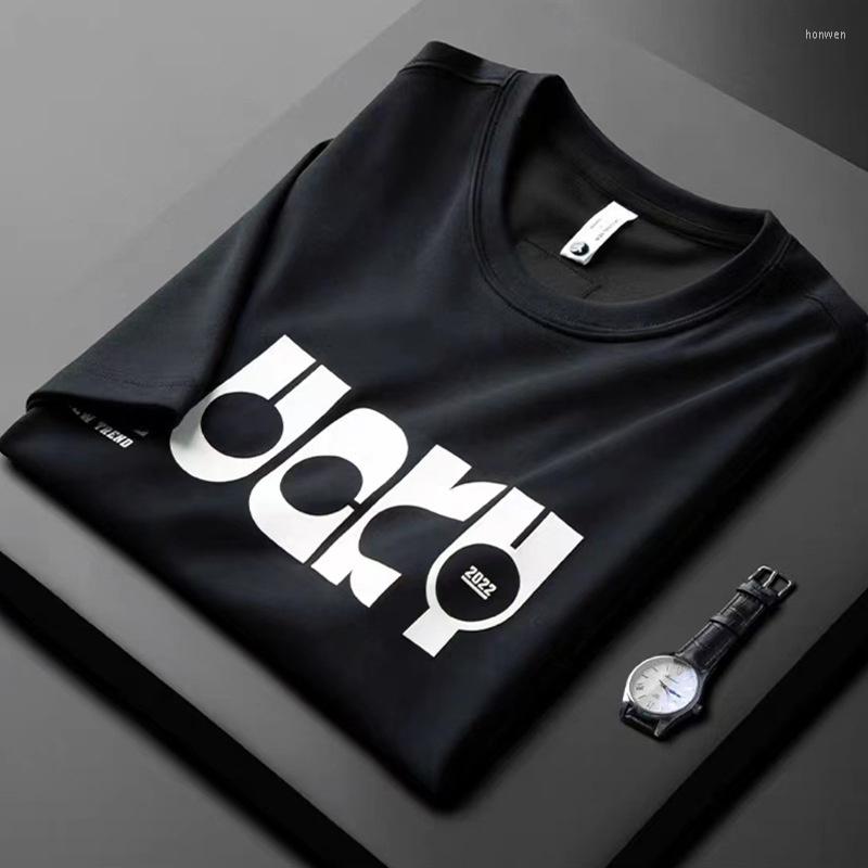 Men's T Shirts Cloth Printed Light Label Luxury High-quality T-shirt Men's Short Sleeve Summer High-end Youth Half Fashion Casual Top, Black
Men's T Shirts Cloth Printed Light Label Luxury High-quality T-shirt Men's Short Sleeve Summer High-end Youth Half Fashion Casual Top, Black