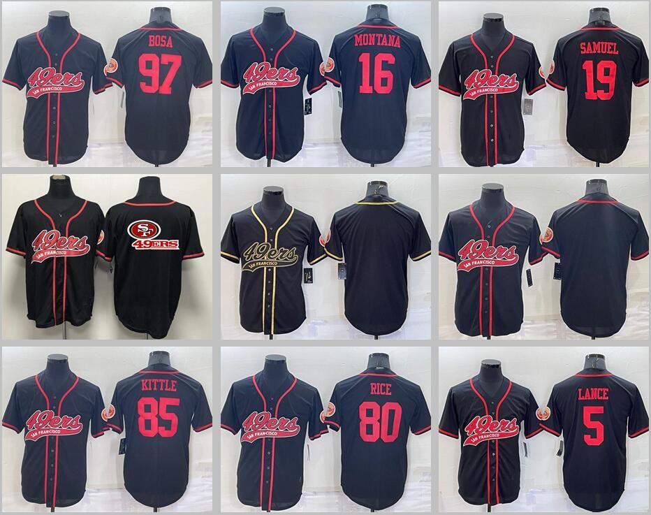 CUSTOM 85 George Kittle Jersey San Francisco''49ers''Jimmy Garoppolo Nick Bosa Deebo Samuel Kyle Juszczyk Men youth black baseball rugby foo, Stitched
CUSTOM 85 George Kittle Jersey San Francisco''49ers''Jimmy Garoppolo Nick Bosa Deebo Samuel Kyle Juszczyk Men youth black baseball rugby foo, Stitched
