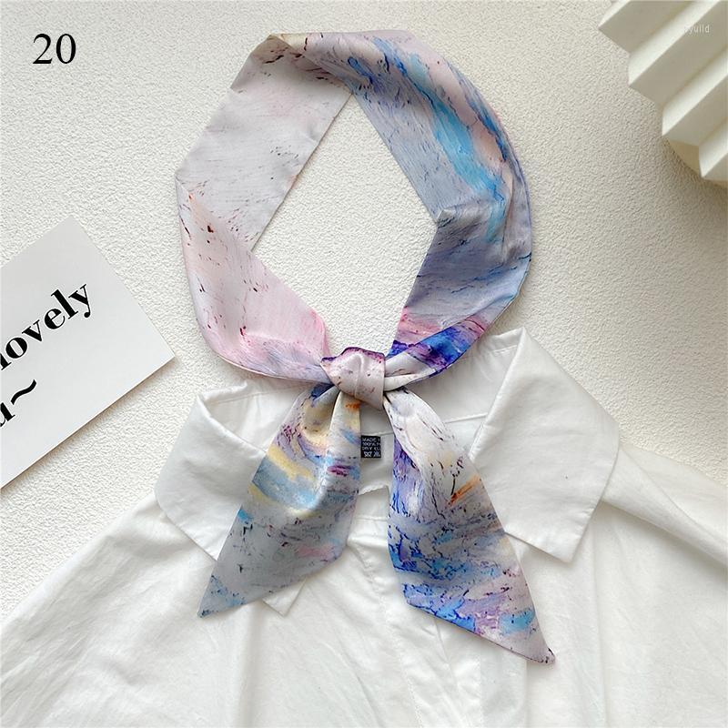 Scarves Popural Oil Painting Long Scarf For Women Narrow Ribbon Headband Female Neckerchief Handle Bag Band Bandana Hair Tie Accessories
Scarves Popural Oil Painting Long Scarf For Women Narrow Ribbon Headband Female Neckerchief Handle Bag Band Bandana Hair Tie Accessories