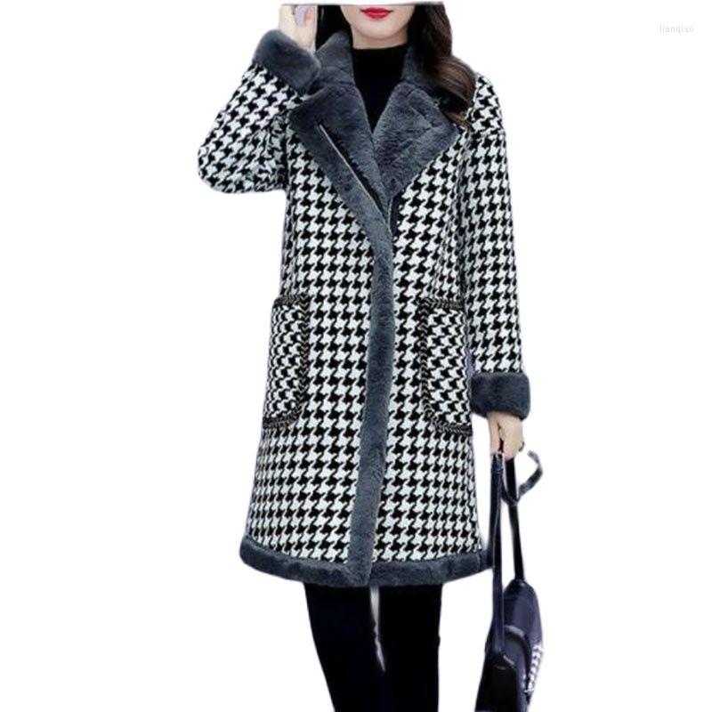 Women's Wool Add Velvet Thick Cotton Ladies Jacket Winter Cold Protection Keep Warm Fashion Female Outerwear Mid Long Loose Women Coat, White
Women's Wool Add Velvet Thick Cotton Ladies Jacket Winter Cold Protection Keep Warm Fashion Female Outerwear Mid Long Loose Women Coat, White