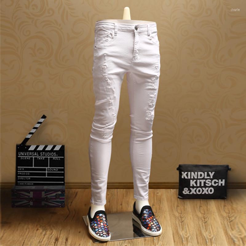 Men's Jeans Casual Skinny Ripped White Streetwear Distressed Pants For Cowboys Men PSMJ74
Men's Jeans Casual Skinny Ripped White Streetwear Distressed Pants For Cowboys Men PSMJ74