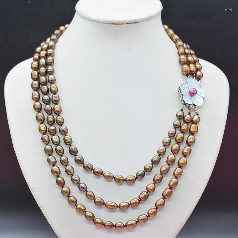 Choker Unique. Exquisite. 8-9MM Natural Rice Grain Baroque Pearl Necklace. Birthday Gifts For Ladies 19-23"
Choker Unique. Exquisite. 8-9MM Natural Rice Grain Baroque Pearl Necklace. Birthday Gifts For Ladies 19-23"