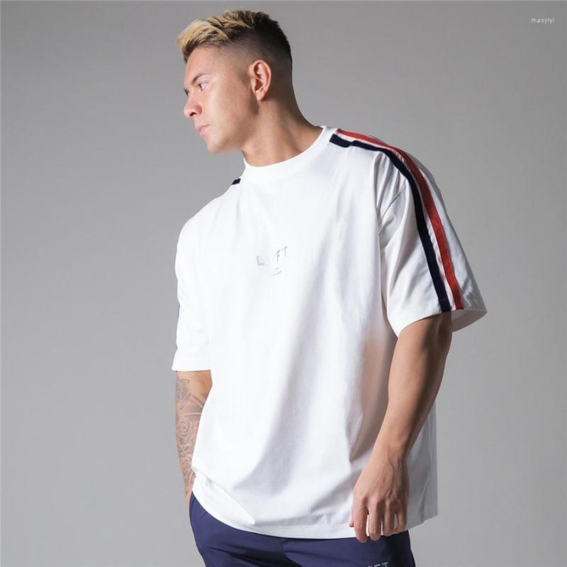 Men's T Shirts 2022 Workout Clothes Cotton Loose Fit Gyms Mens Short Sleeve T-shirt Clothing Bodybuilding Tops, Black
Men's T Shirts 2022 Workout Clothes Cotton Loose Fit Gyms Mens Short Sleeve T-shirt Clothing Bodybuilding Tops, Black