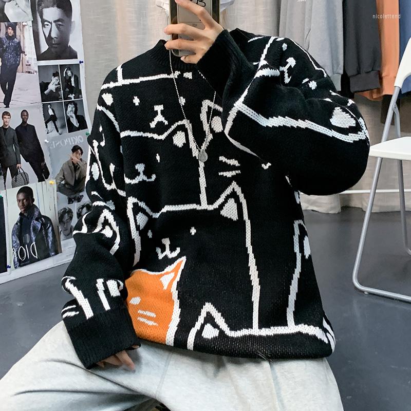 Men's Sweaters Designed Printed Pullovers Men Kawaii Pattern All-match Oversize Korean Stylish Loose Warm Teens Ins Fashion LeisureHHH, White
Men's Sweaters Designed Printed Pullovers Men Kawaii Pattern All-match Oversize Korean Stylish Loose Warm Teens Ins Fashion LeisureHHH, White