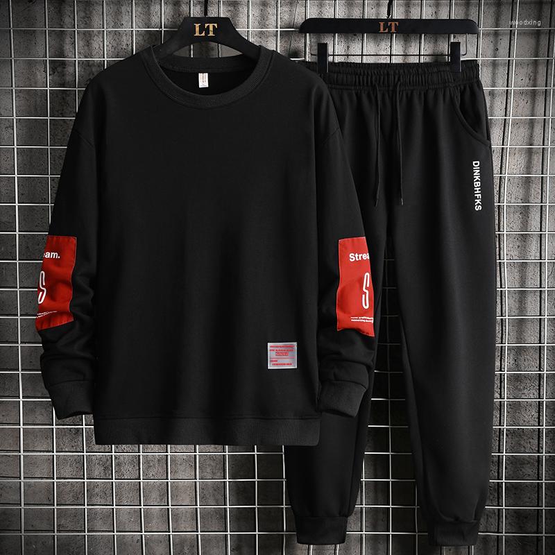Men's Tracksuits Y2K Brand Men Casual Sets 2022 Autumn Men's Sportswear Sweatshirts Pants 2PCS Hip Hop Streetwear Loose, White 881
Men's Tracksuits Y2K Brand Men Casual Sets 2022 Autumn Men's Sportswear Sweatshirts Pants 2PCS Hip Hop Streetwear Loose, White 881
