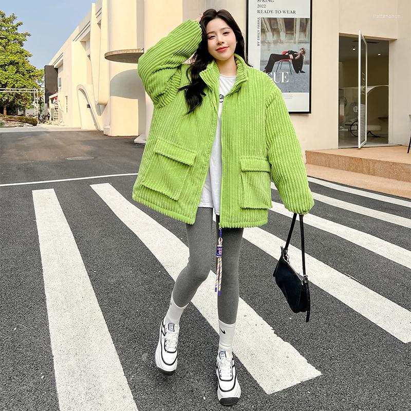 Women' Trench Coats 2022 Winter Korean Version Loose Thickened Down Cotton Corduroy Women' Coat, Black
Women' Trench Coats 2022 Winter Korean Version Loose Thickened Down Cotton Corduroy Women' Coat, Black