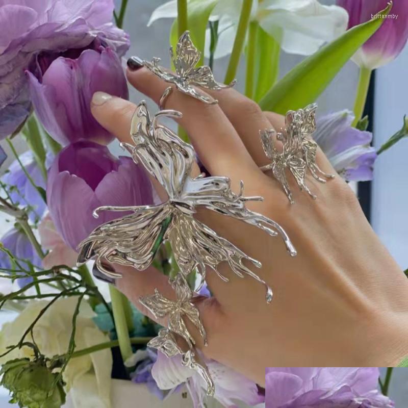 Cluster Rings Cluster Rings Big Butterfly Jewelry Ring Smooth For Women Girlfriend Boho Gift Christmas Anillos Grunge Paired Genshin Dhwmj
Cluster Rings Cluster Rings Big Butterfly Jewelry Ring Smooth For Women Girlfriend Boho Gift Christmas Anillos Grunge Paired Genshin Dhwmj
