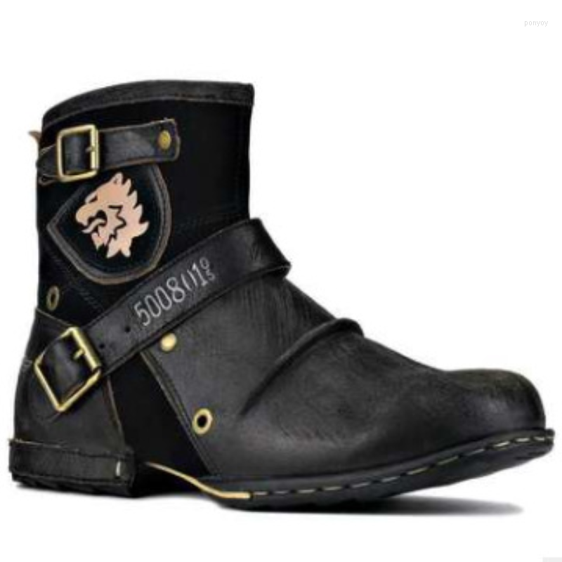 Boots 2022 European And American Round Toe Retro Men's Leather Shoes Plus Size, Brown
Boots 2022 European And American Round Toe Retro Men's Leather Shoes Plus Size, Brown