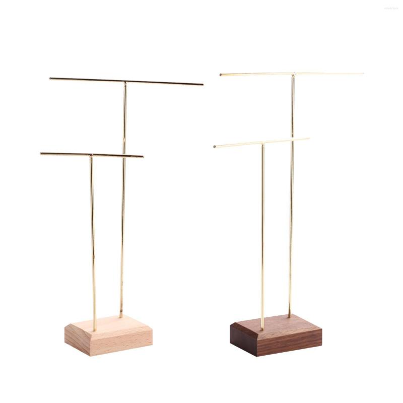 Jewelry Pouches Earrings Holder Support Tower Hanging T Shaped With Wooden Base Storage Shelf Display Stand Ring Watches Tabletop
Jewelry Pouches Earrings Holder Support Tower Hanging T Shaped With Wooden Base Storage Shelf Display Stand Ring Watches Tabletop