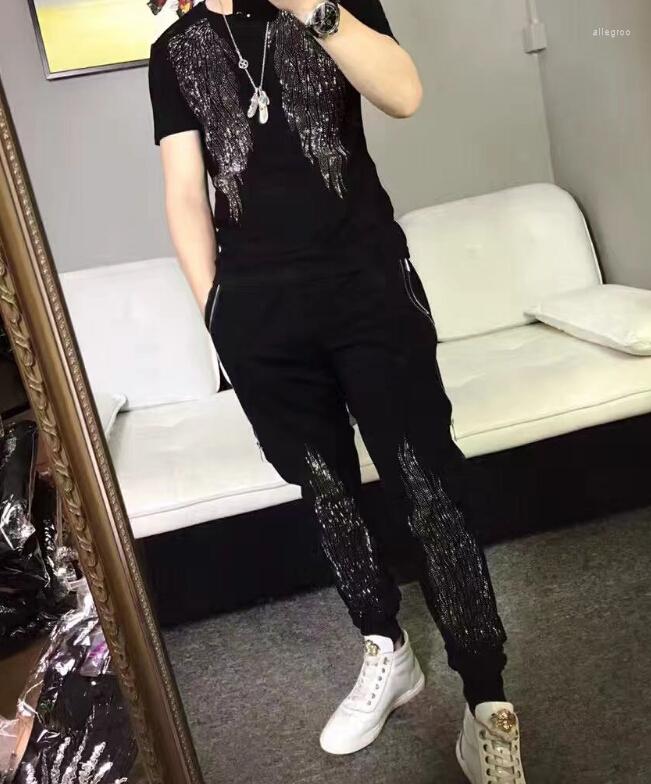 Men's Tracksuits Fashion Design 2022 Suit Sportswear Two Piece Sets Cotton Top Quality, As picture shown
Men's Tracksuits Fashion Design 2022 Suit Sportswear Two Piece Sets Cotton Top Quality, As picture shown