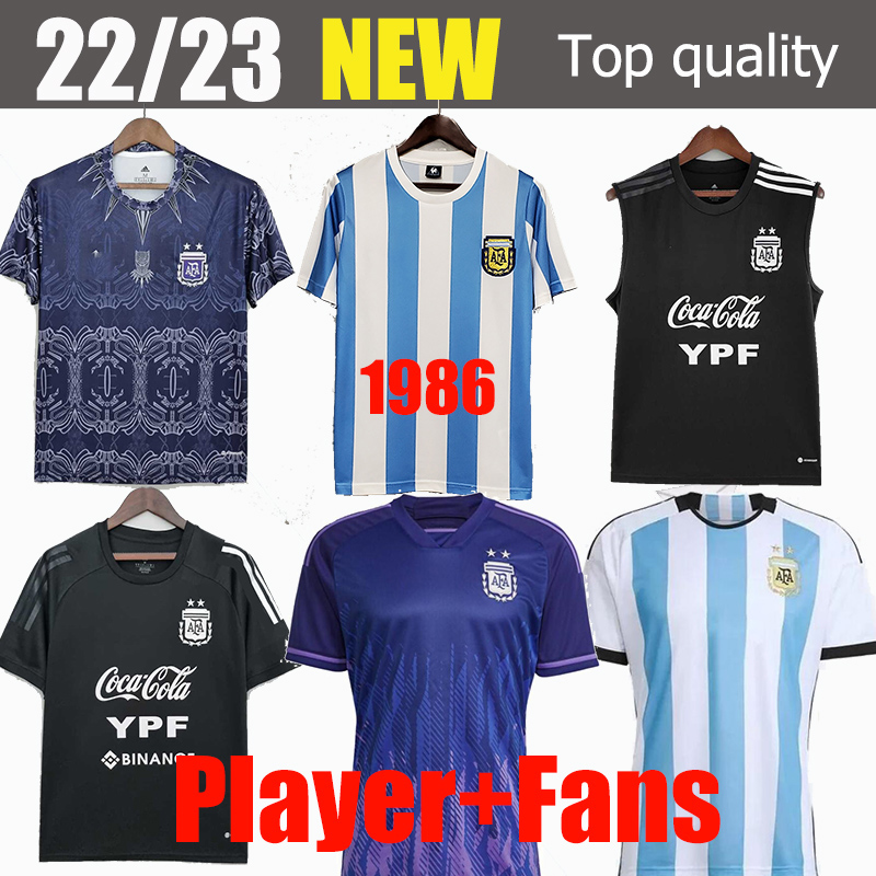 Fans player Version 2022 2023 Argentina soccer Jerseys 22 23 MESSIS MAC ALLISTER DYBALA DI MARIA MARTINEZ DE PAUL MARADONA child kids kit Men women football shirt 
Fans player Version 2022 2023 Argentina soccer Jerseys 22 23 MESSIS MAC ALLISTER DYBALA DI MARIA MARTINEZ DE PAUL MARADONA child kids kit Men women football shirt