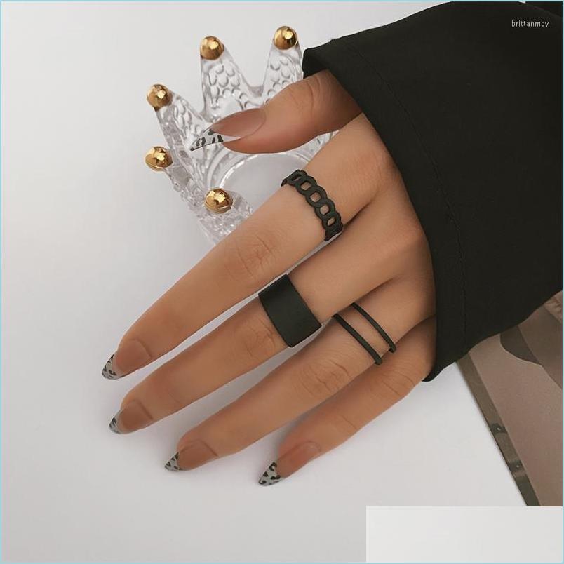 Cluster Rings Cluster Rings Pcs Womens Ring Set Punk Cool Black Simple Knuckle Band Mini Rock Charm Jewelry For Party Gifts Open Adj Dh6Qj
Cluster Rings Cluster Rings Pcs Womens Ring Set Punk Cool Black Simple Knuckle Band Mini Rock Charm Jewelry For Party Gifts Open Adj Dh6Qj
