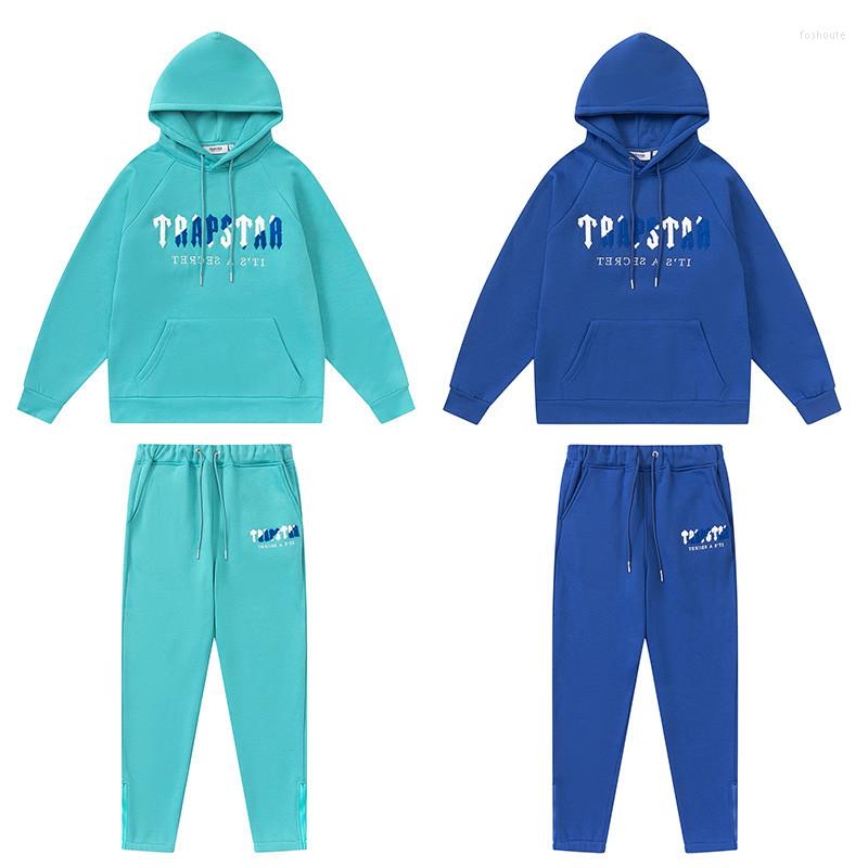 Men' Tracksuits 2022 Autumn Winter Embroidery Trapstar 2 Piece Suit Sportswear Sweatshirt Sweatpants Men Women Cotton Hooded Tracksuit Set, Black
Men' Tracksuits 2022 Autumn Winter Embroidery Trapstar 2 Piece Suit Sportswear Sweatshirt Sweatpants Men Women Cotton Hooded Tracksuit Set, Black