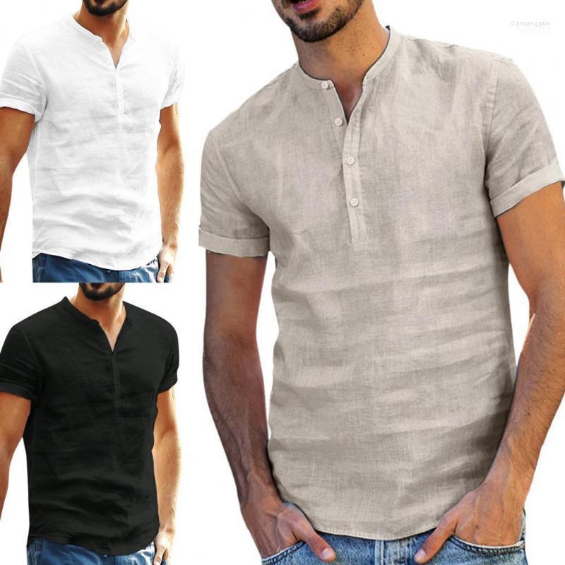 Men's Casual Shirts Men's Mens Spring Summer Short Sleeve Breathable Men Single-breasted Shirt Slim Simple Male Clothes Plus Size, White 
Men's Casual Shirts Men's Mens Spring Summer Short Sleeve Breathable Men Single-breasted Shirt Slim Simple Male Clothes Plus Size, White