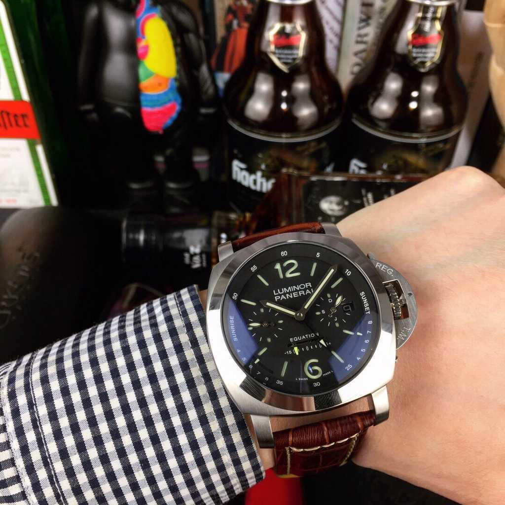 Luxury Watches For Mens Mechanical watch Paneraiss Swiss Automatic Movement Sapphire Mirror 47mm Imported Cowhide Watchband Brand Italy Sport Wristwatches NZ04, Khaki
Luxury Watches For Mens Mechanical watch Paneraiss Swiss Automatic Movement Sapphire Mirror 47mm Imported Cowhide Watchband Brand Italy Sport Wristwatches NZ04, Khaki